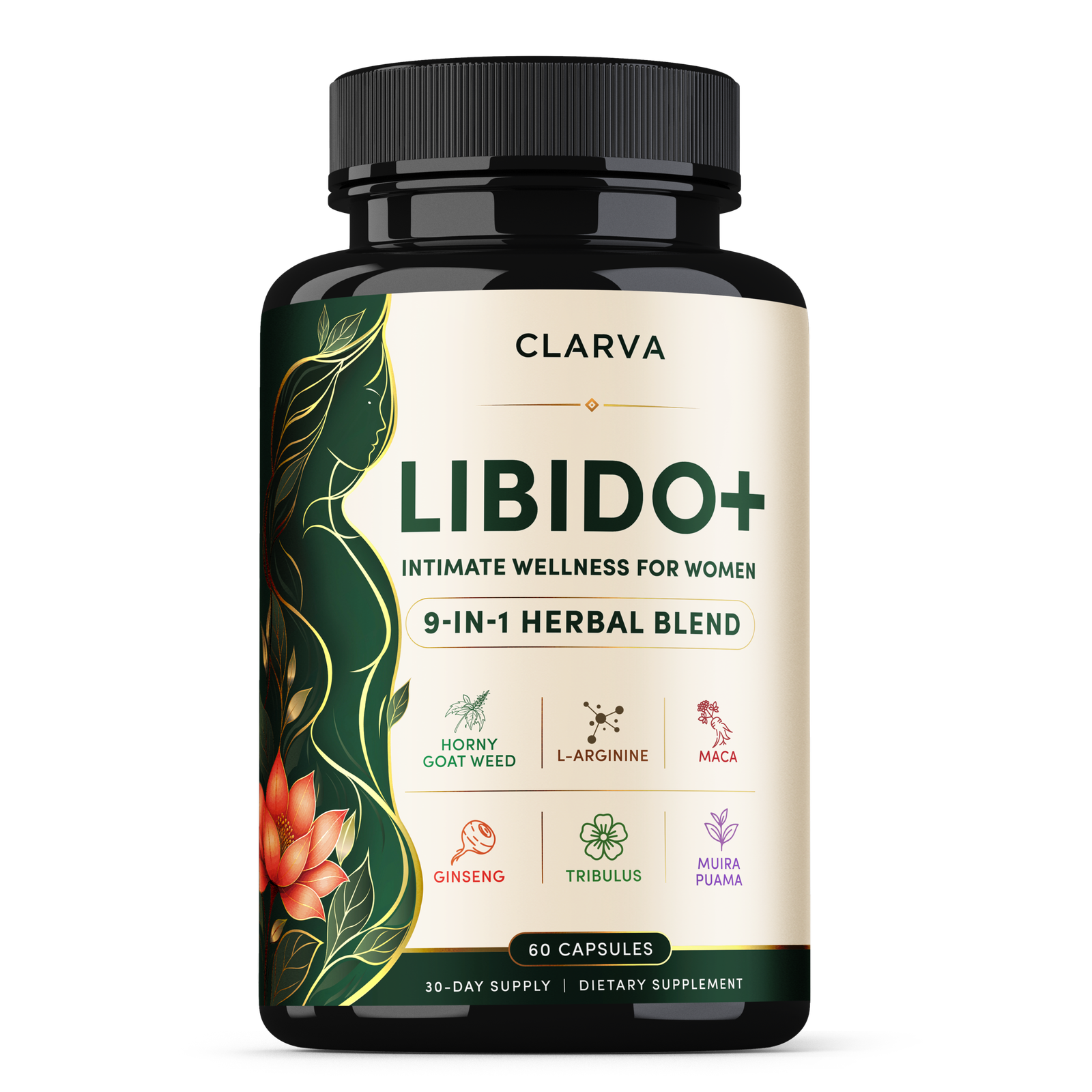 CLARVA LIBIDO+ — Intimate Wellness for Women